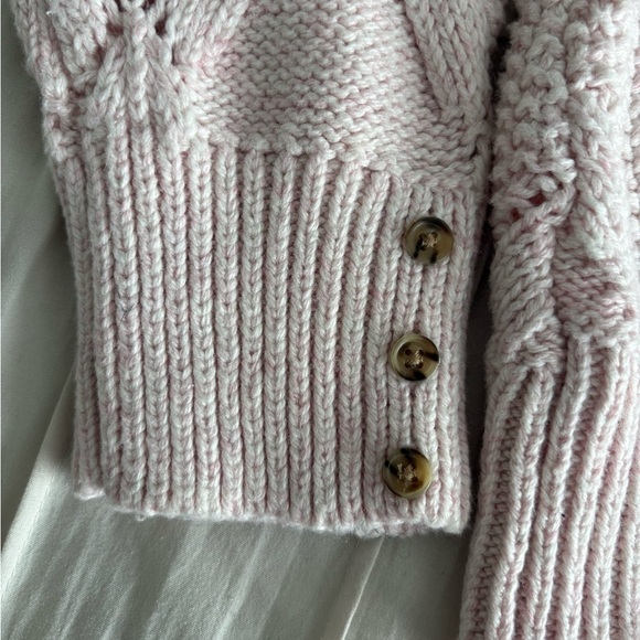 Rachel by Rachel Roy Textured Open-Knit Sweater – Large - Picture 3 of 6